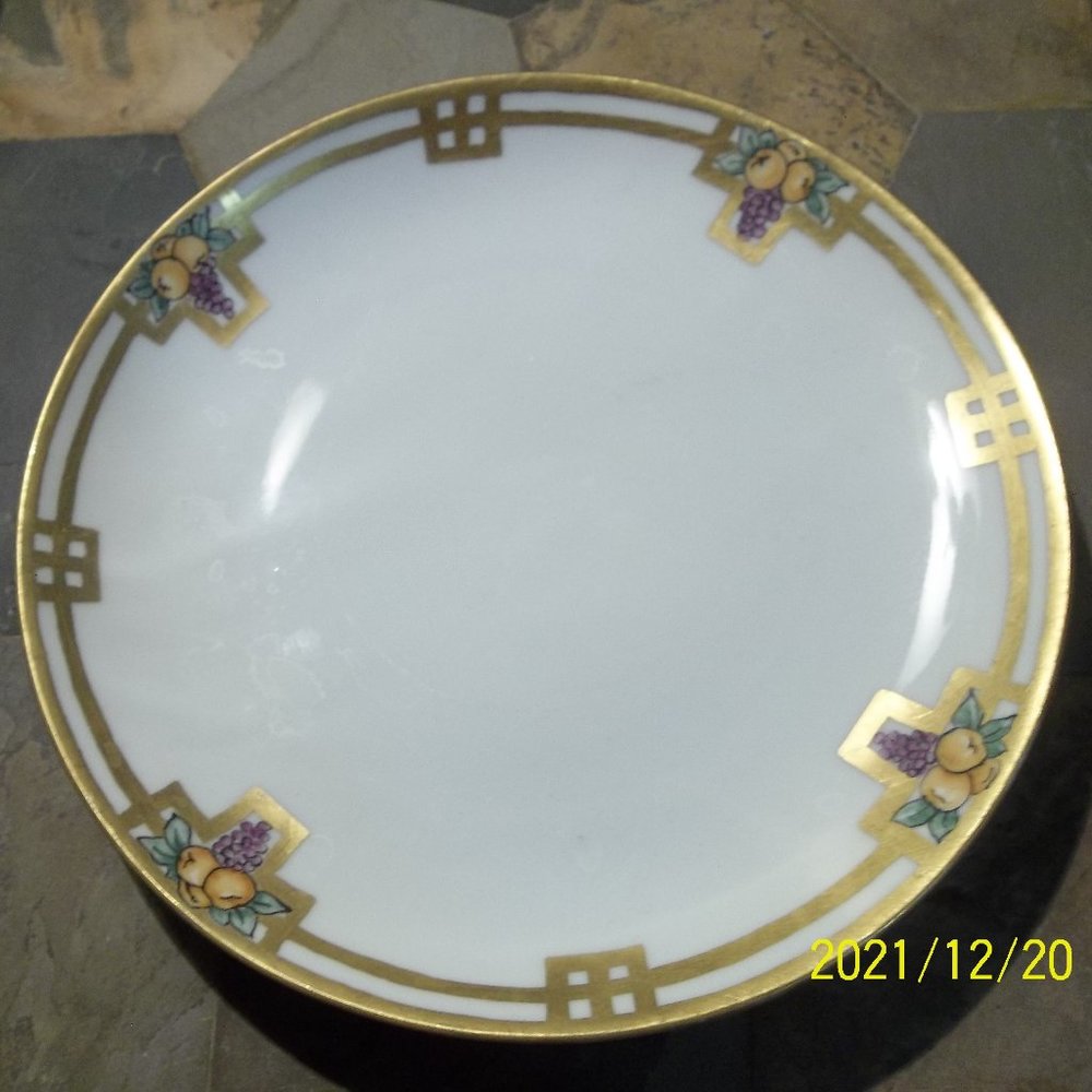 Beautiful hand painted vintage dish